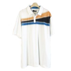 Callaway Opti Dri Golf Polo Shirt Short Sleeves White Sz 1X